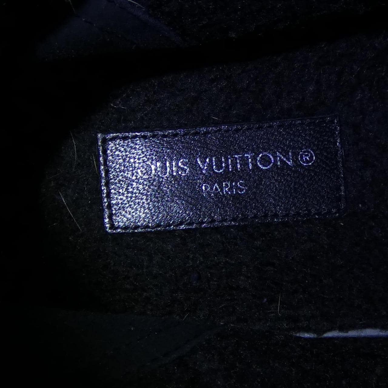 ルイヴィトン LOUIS VUITTON ロゴ スエード スノードロップライン ブーツ