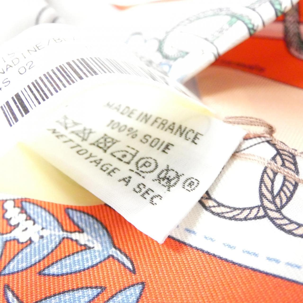 [Unused items] HERMES CLIQUETIS Twilly 061574S Scarf