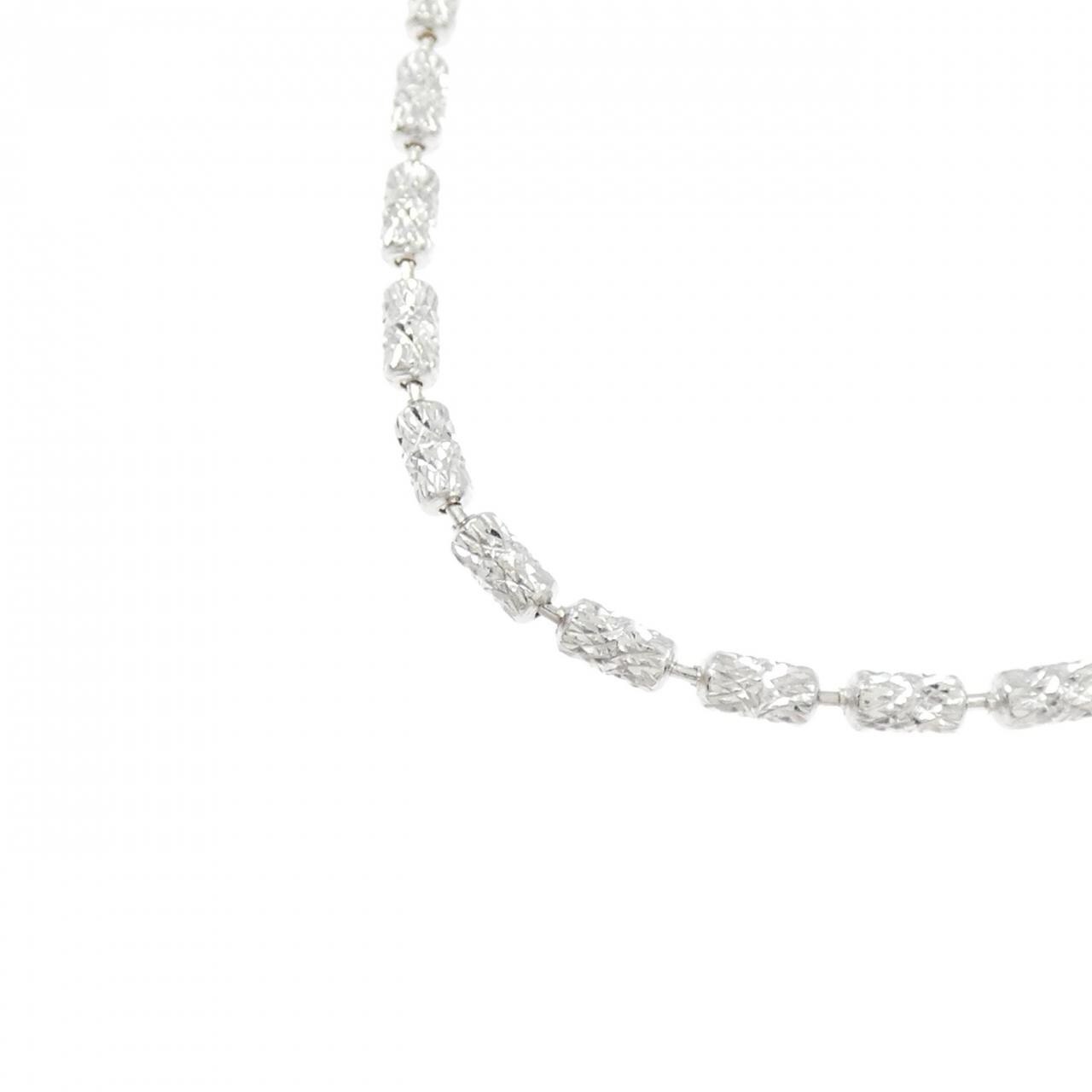 K18WG chain necklace