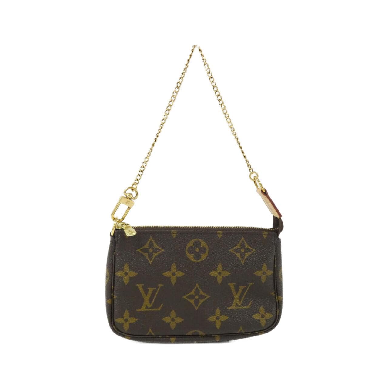LOUIS VUITTON Monogram Mini Pochette Accessory M58009 Accessory Pouch
