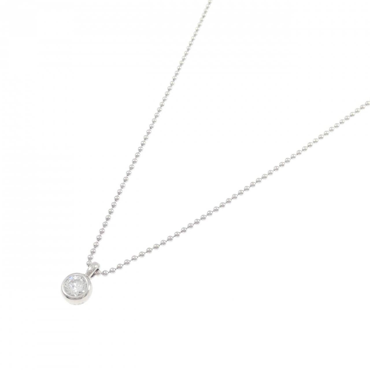 PT900/PT850 ダイヤモンド ネックレス 0.304CT