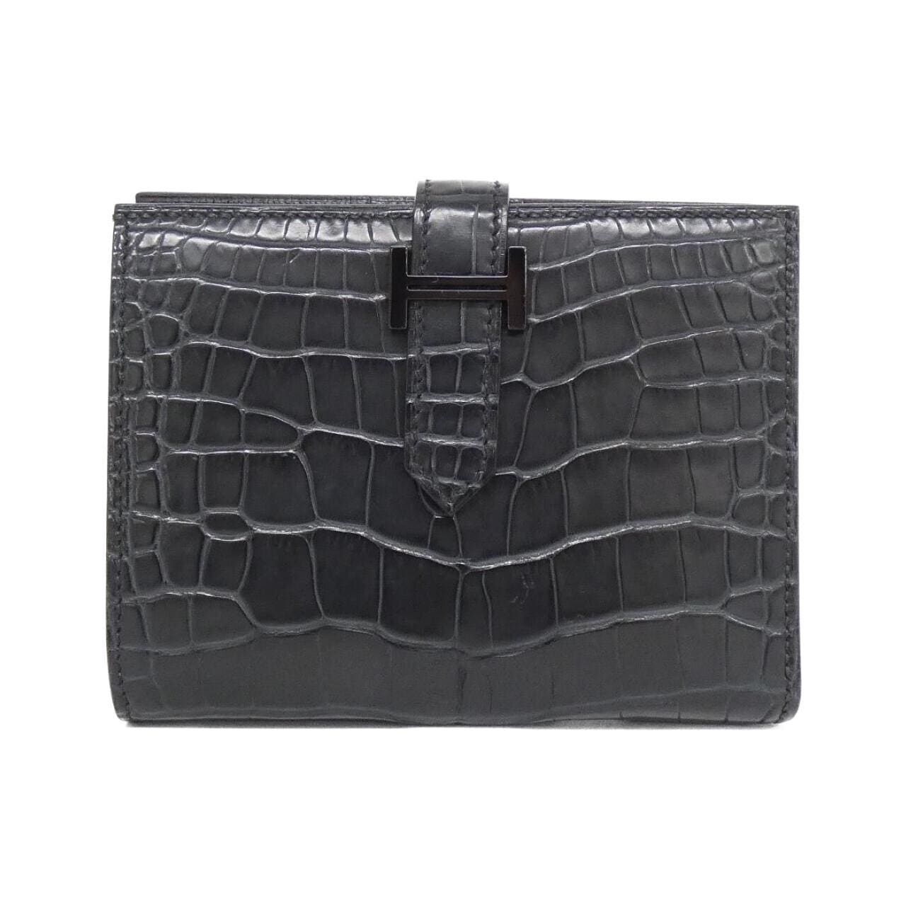 エルメス ベアン コンパクト モノクローム 財布