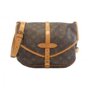 LOUIS VUITTON Monogram Saumur 30cm M42256 Shoulder Bag