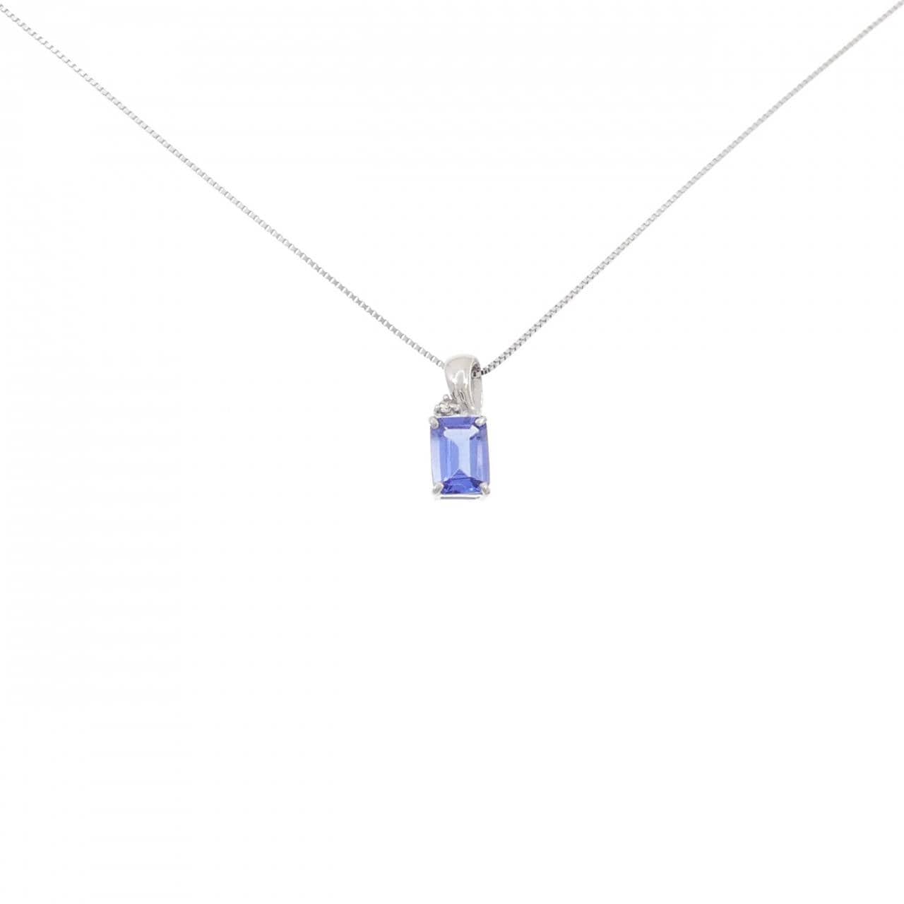 【リメイク】PT タンザナイト ネックレス 0.83CT