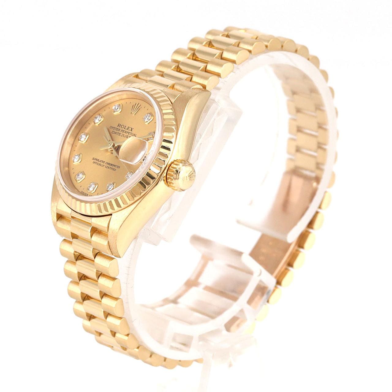 ロレックス デイトジャスト 69178G YG 自動巻 W番