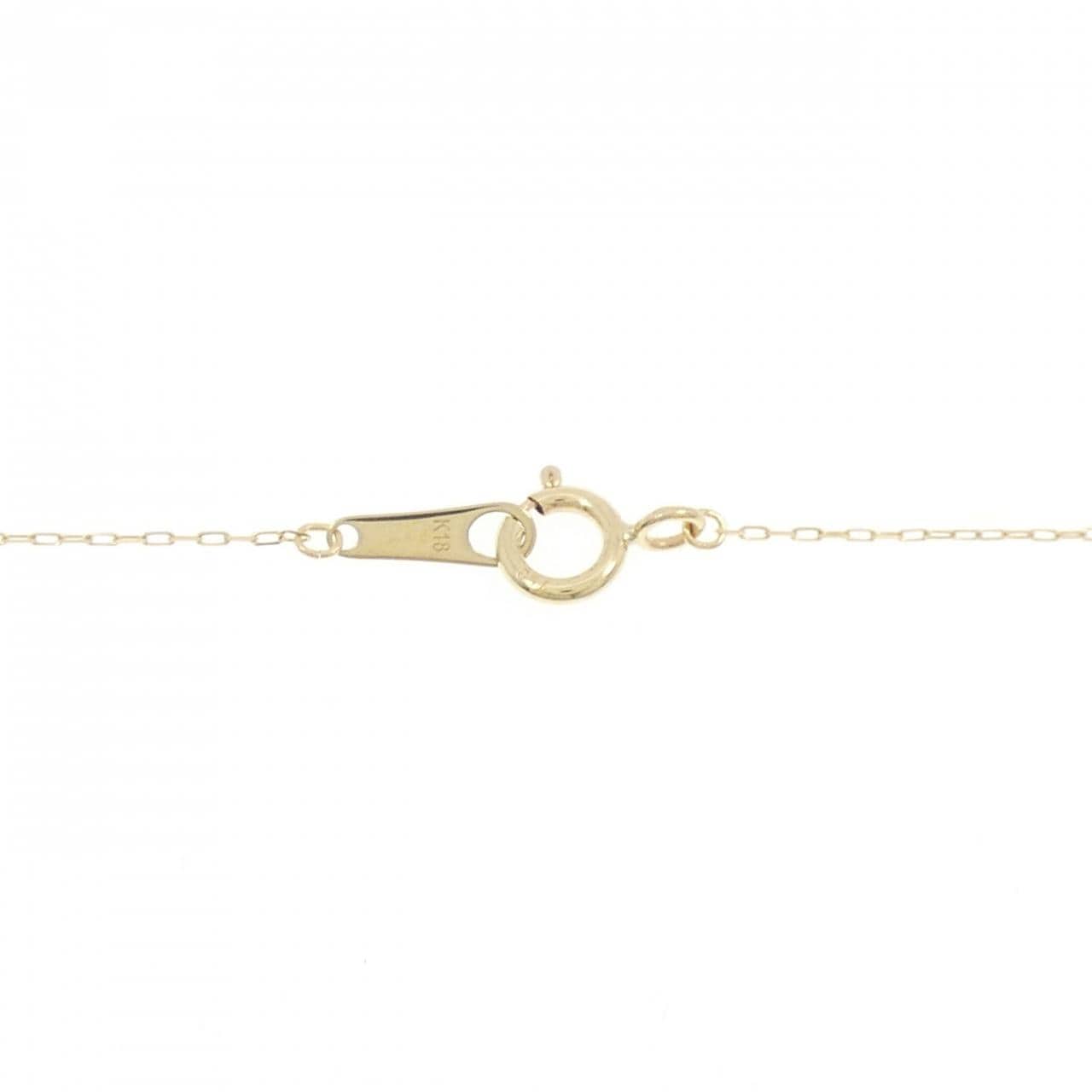 【新品】K18YG イニシャルL ネックレス