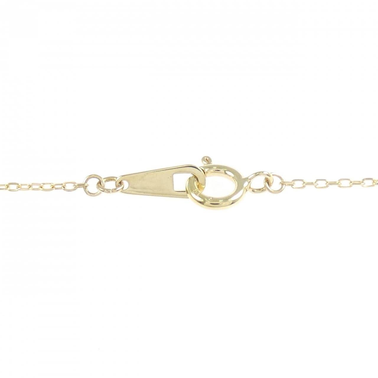 K10YG ホワイトトパーズ ネックレス