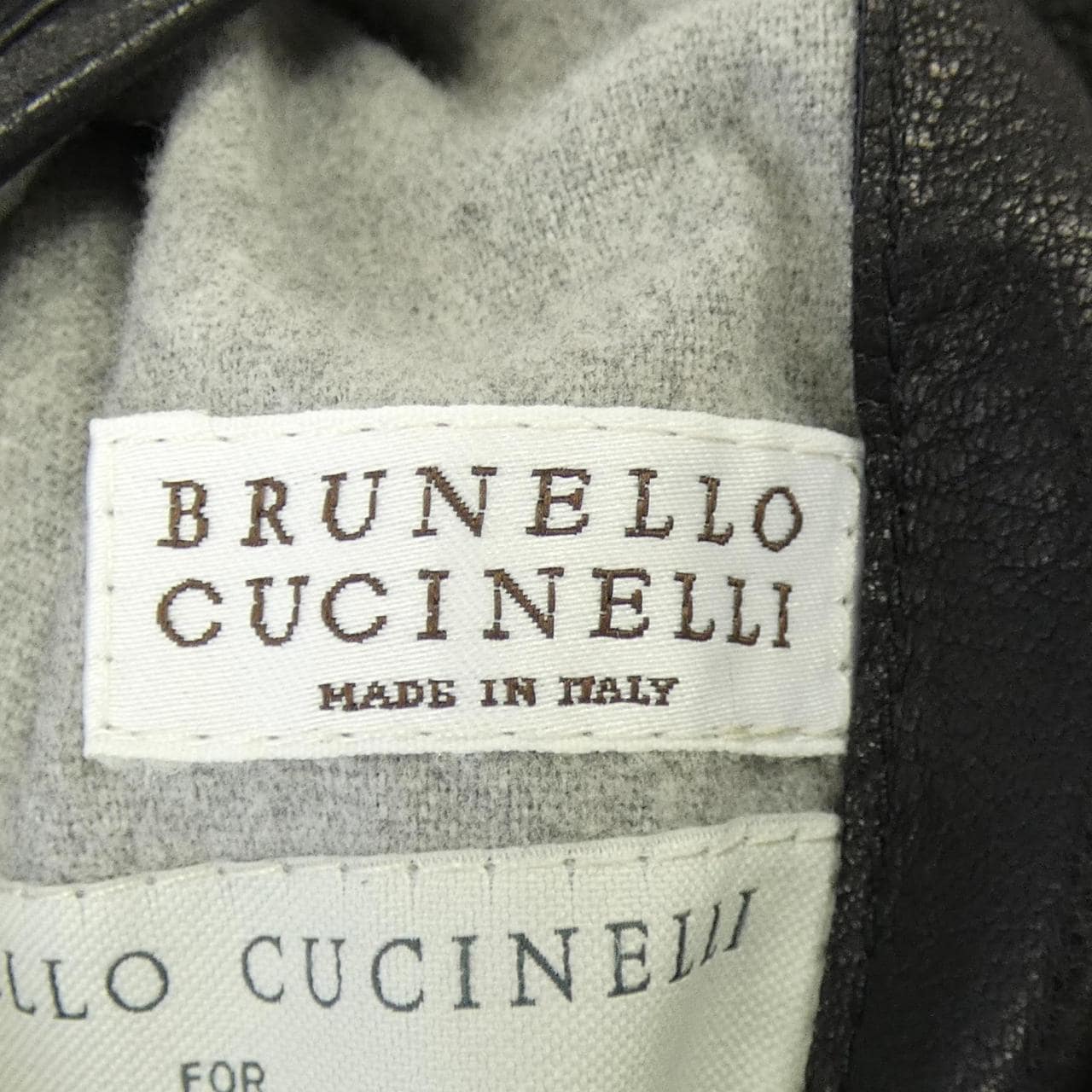 ブルネロクチネリ BRUNELLO CUCINELLI レザージャケット