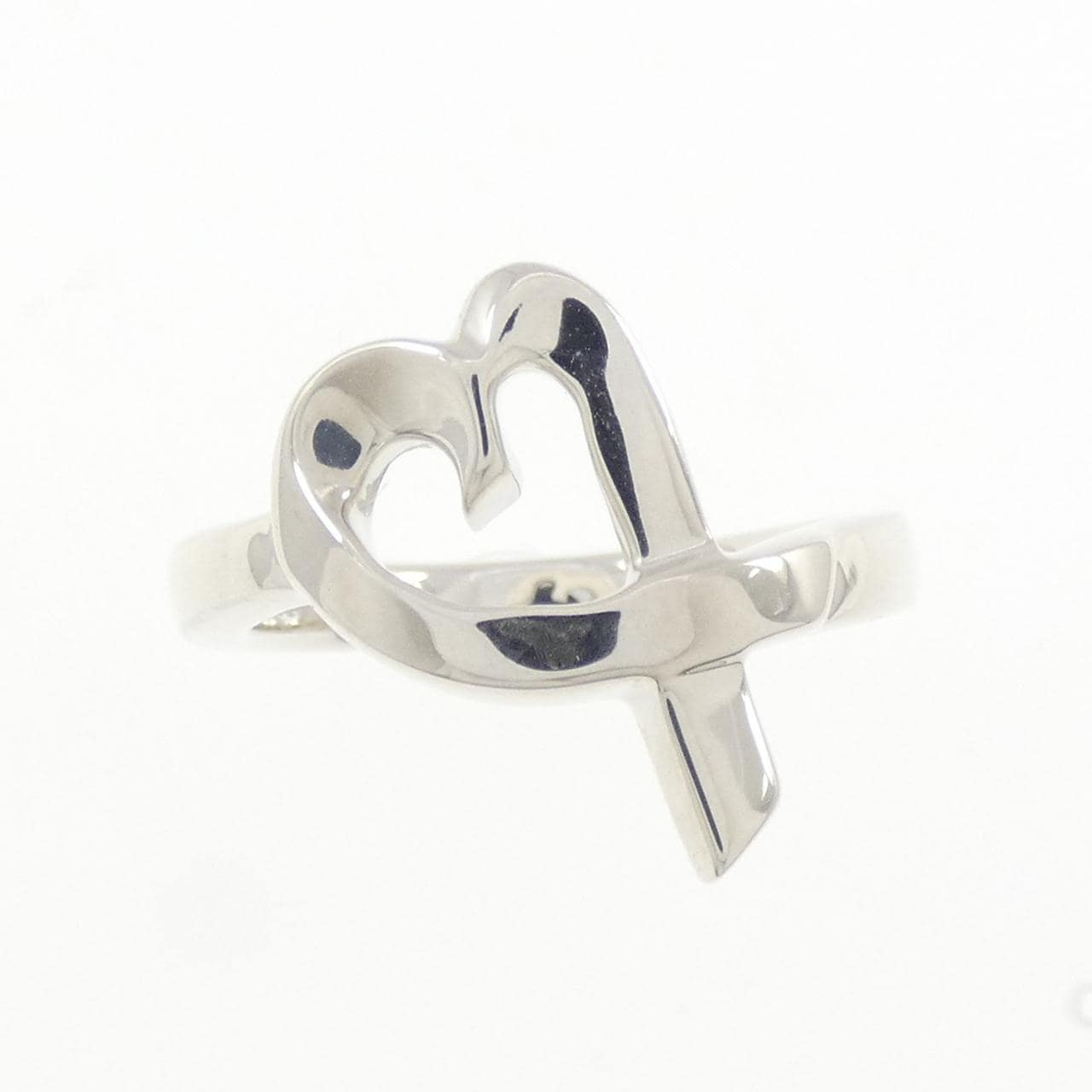 ティファニー ラビングハート リング