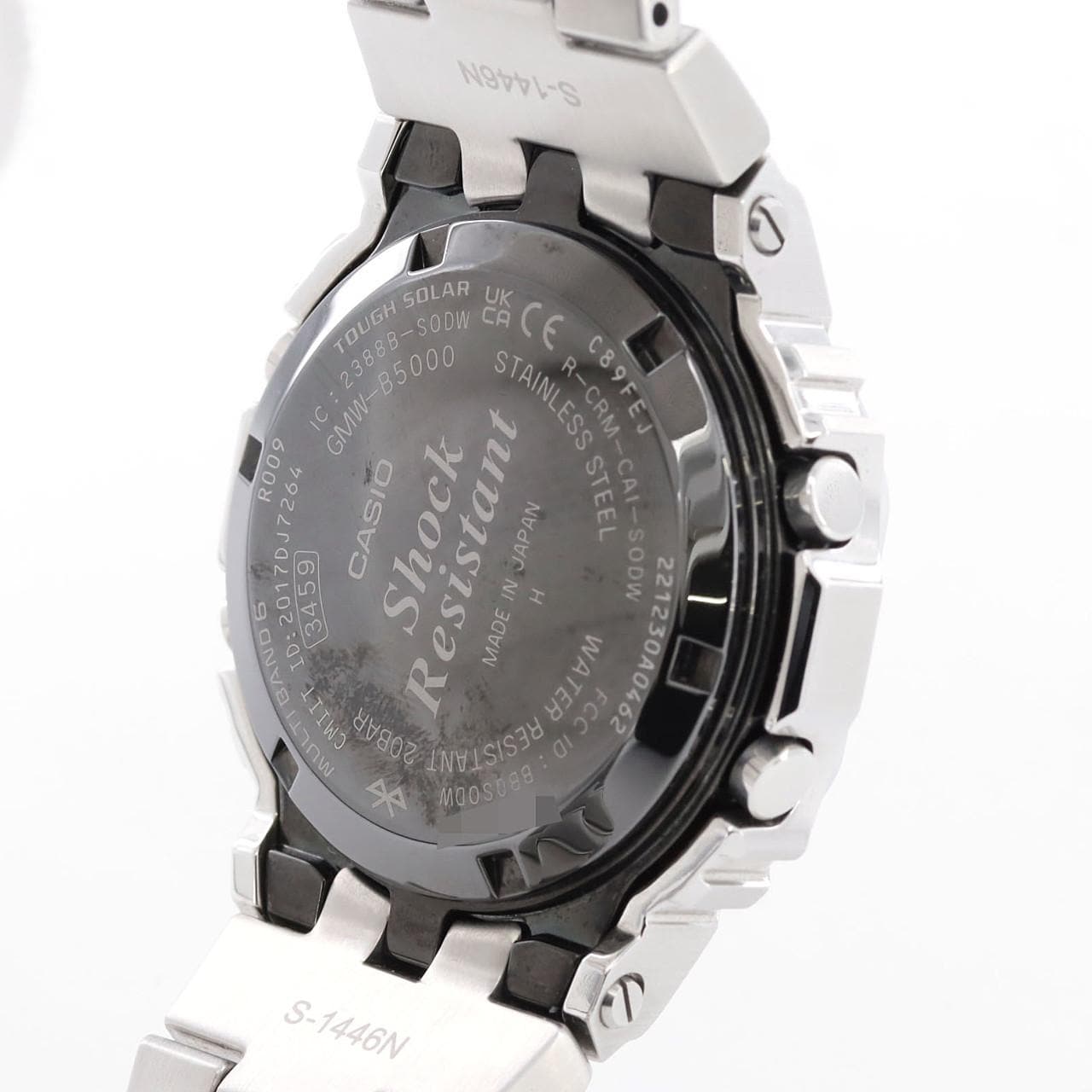 カシオ G-SHOCK 電波時計 GMW-B5000D-1JF SS ソーラークォーツ
