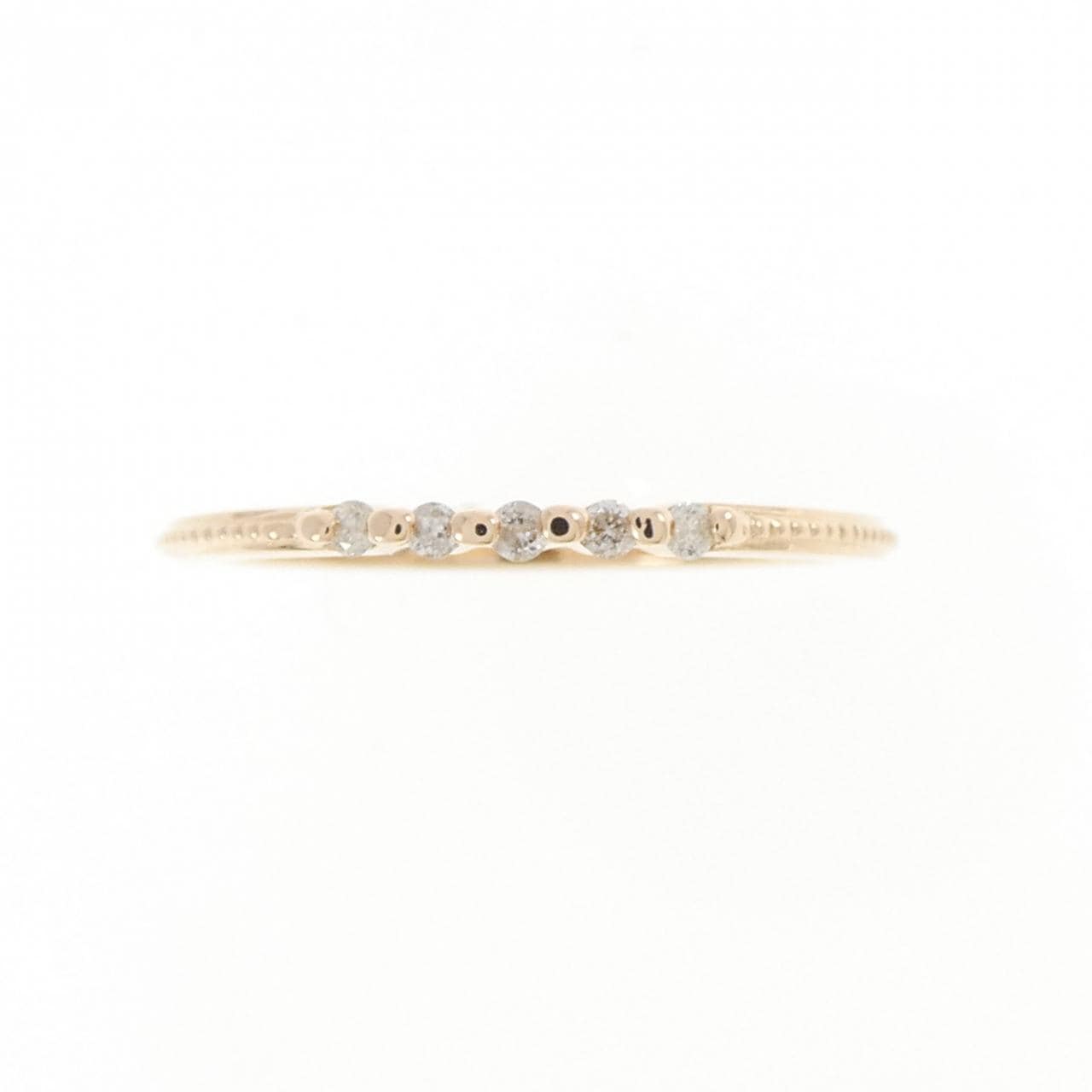 アガット ダイヤモンド リング 0.05CT