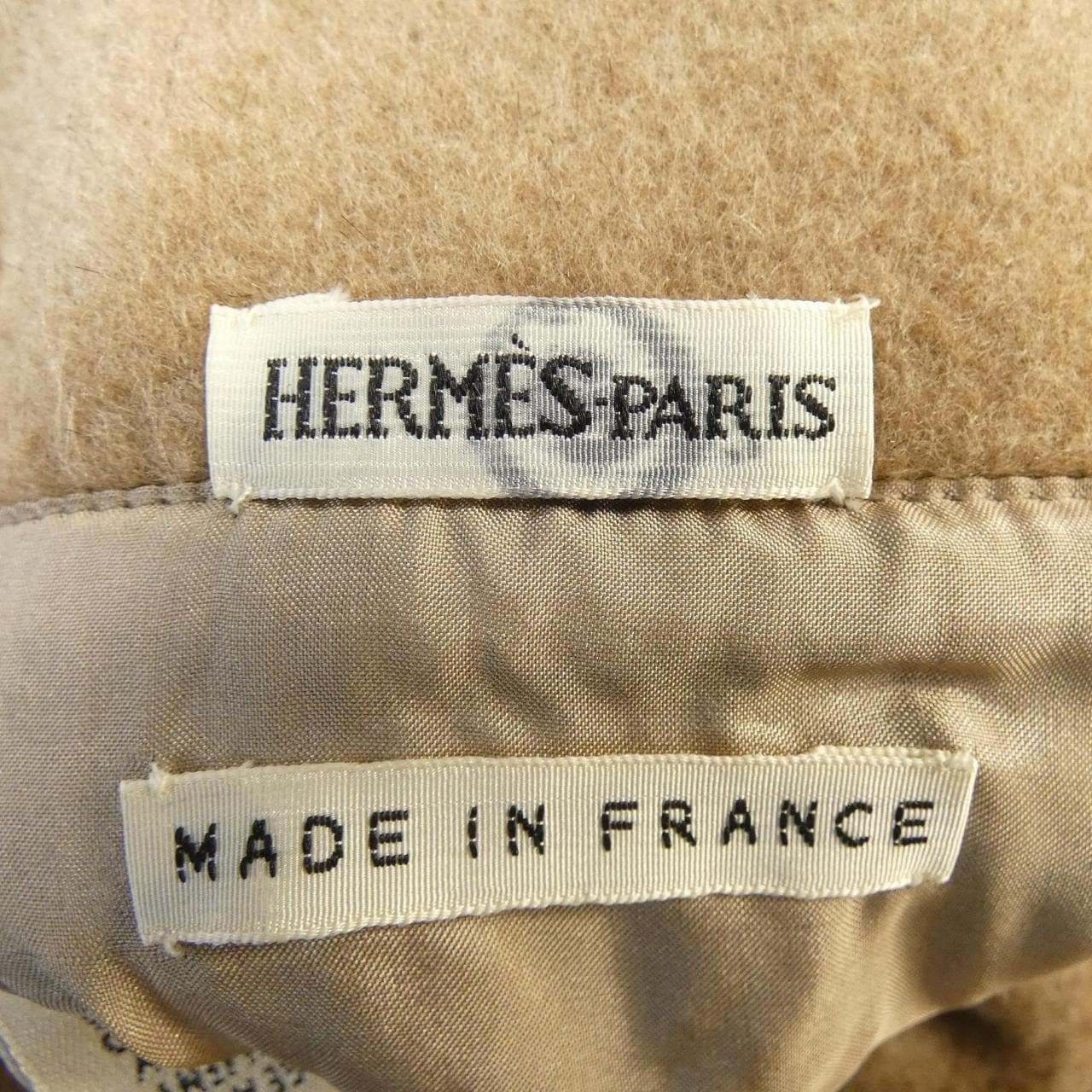 【ヴィンテージ】エルメス HERMES CHEVAL ツイルレーヌ. コート