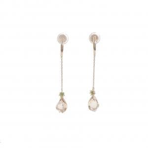 スタージュエリー ローズクオーツ イヤリング