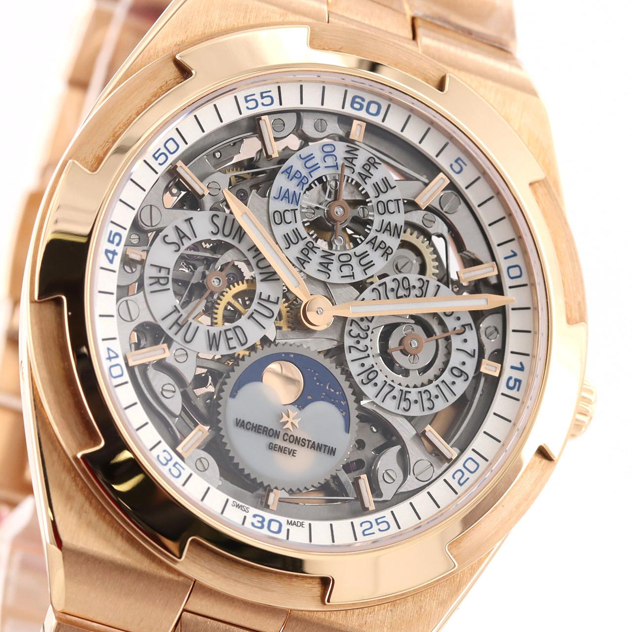 Vacheron Constantin Overseas Extra Flat Perpetual Calendar PG 4300V/120R-B547 PG/RG Automatic