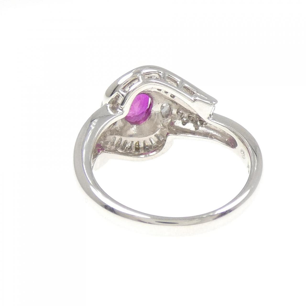 PT850 ルビー リング 0.90CT