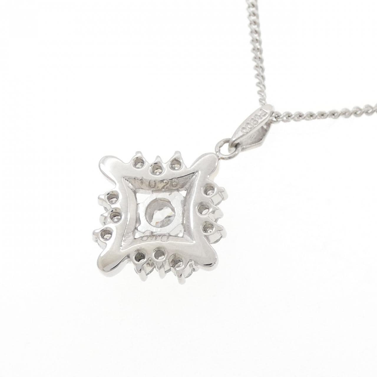 PT850 ダイヤモンド ネックレス 0.10CT