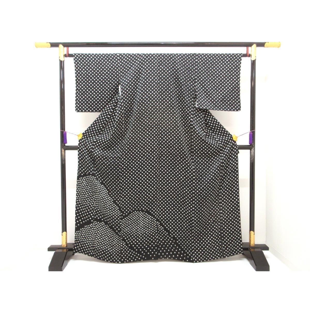 訪問着　絞り加工