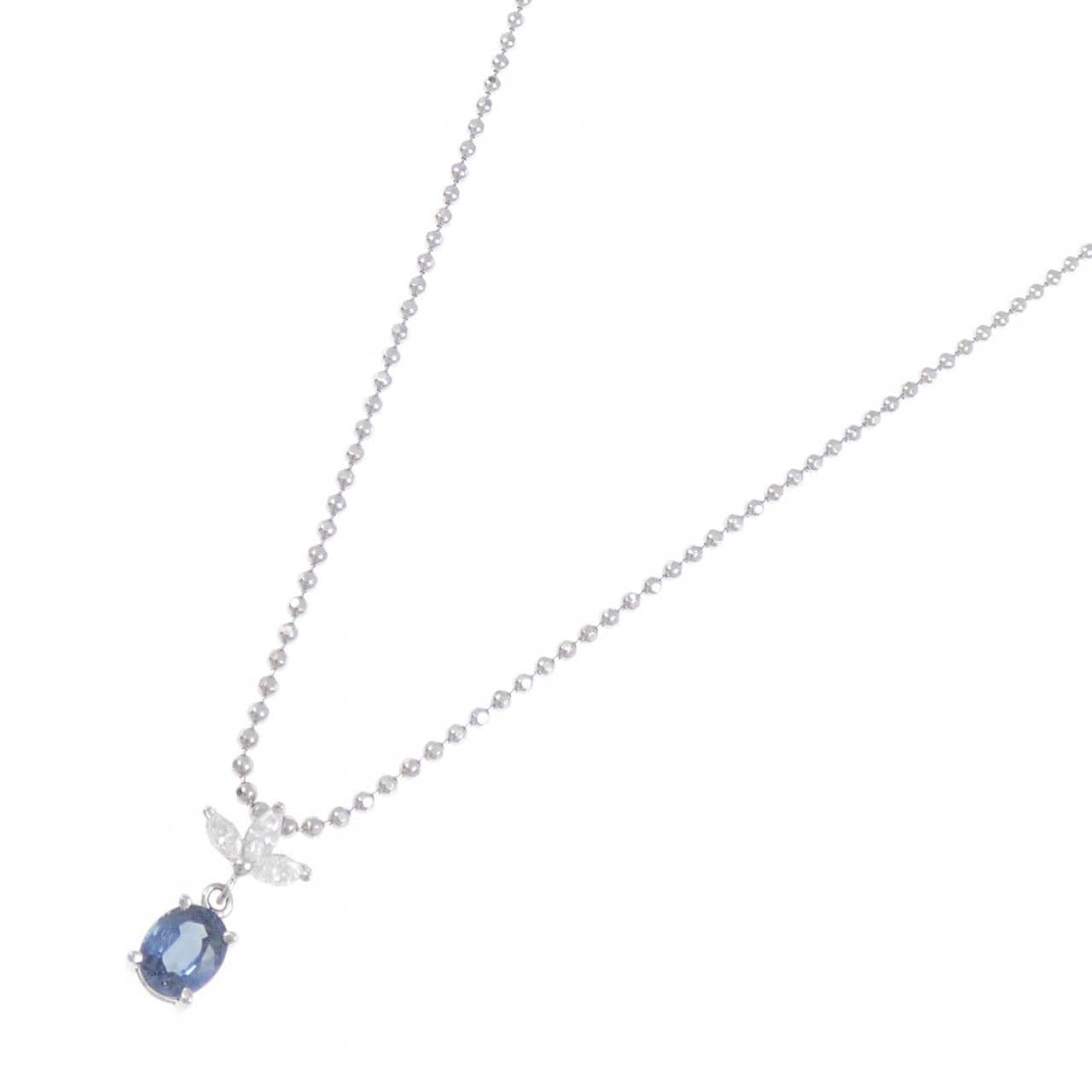 PT900/PT850 サファイヤ ネックレス 0.78CT