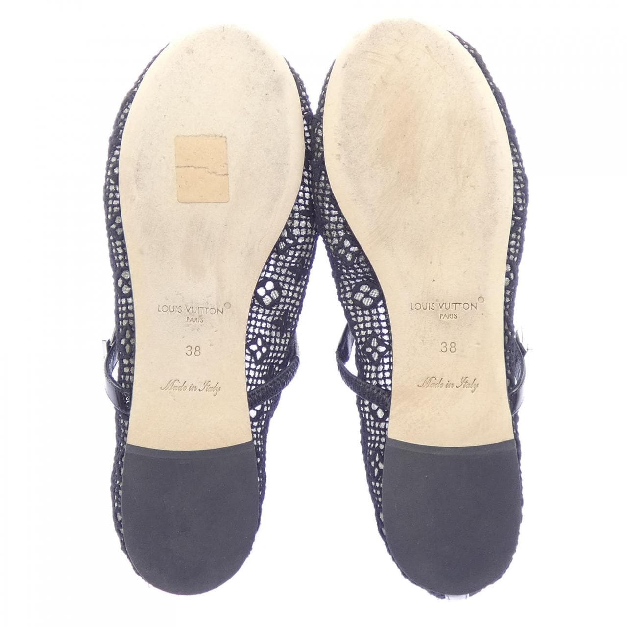 ルイヴィトン LOUIS VUITTON ロミー バレリーナ フラットシューズ