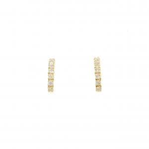 K18YG ダイヤモンド ピアス 0.36CT