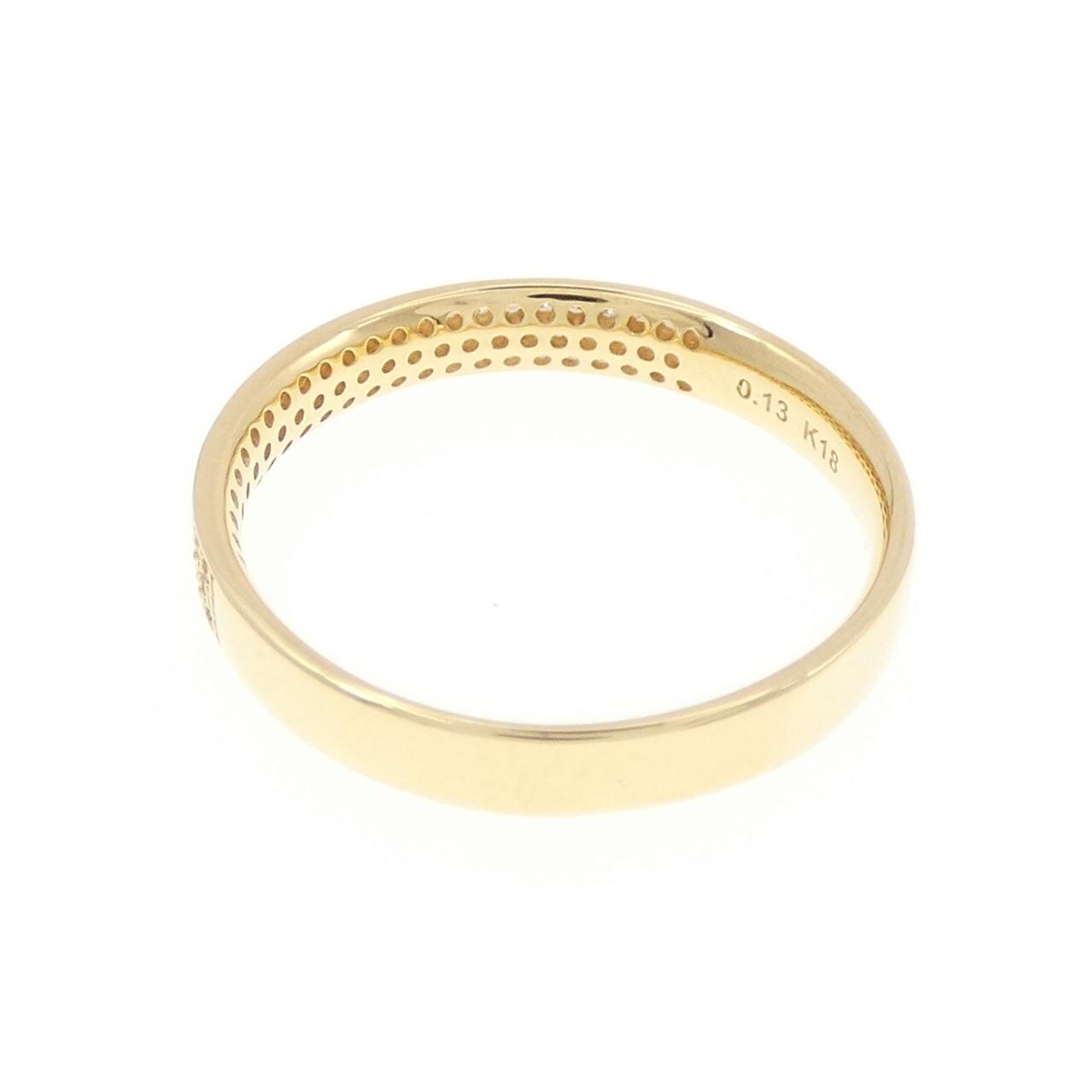 アガット ダイヤモンド リング 0.13CT