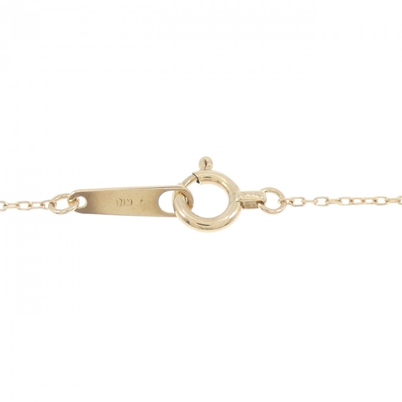 K10YG ダイヤモンド ネックレス 0.01CT