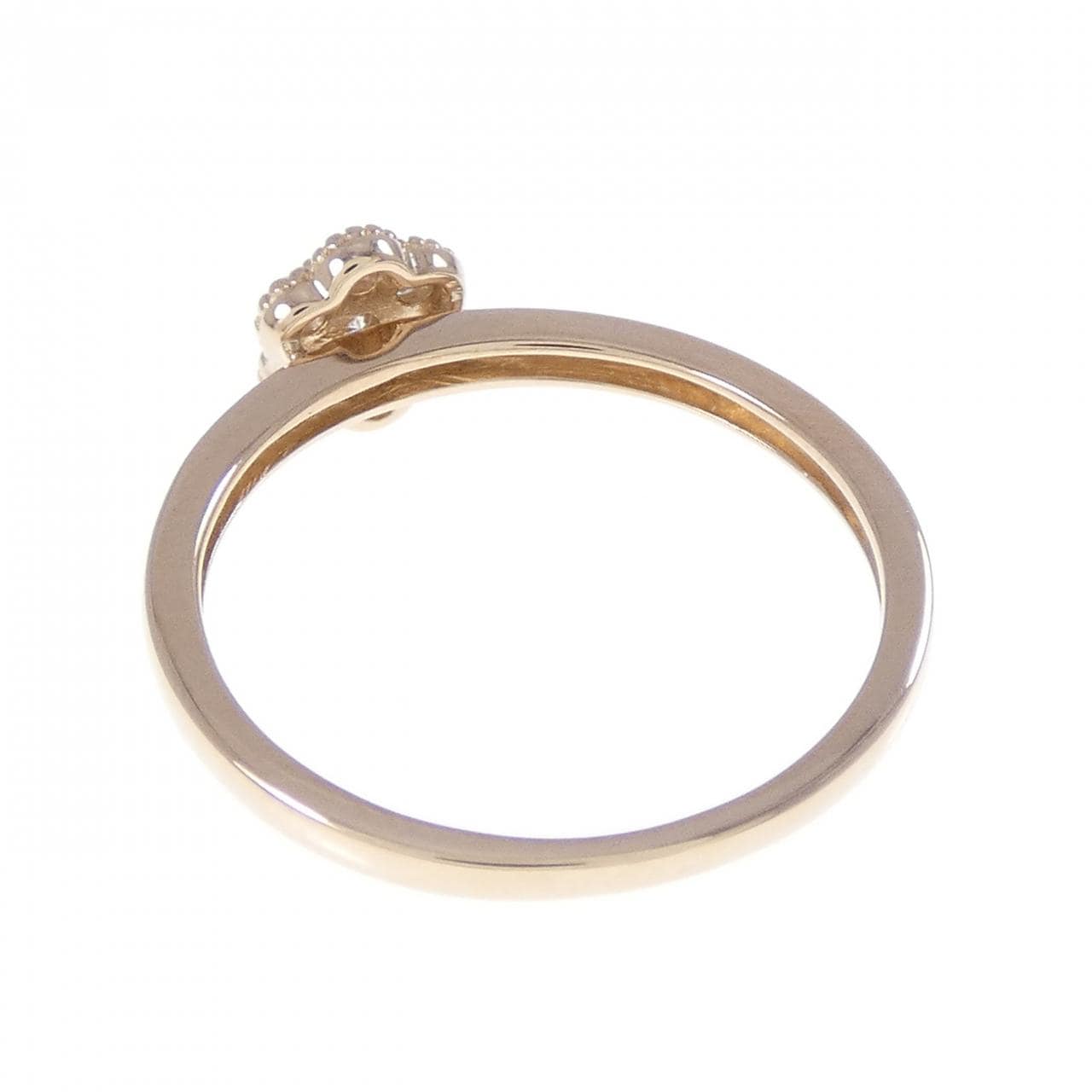 VENDOME花朵鑽石戒指0.12CT