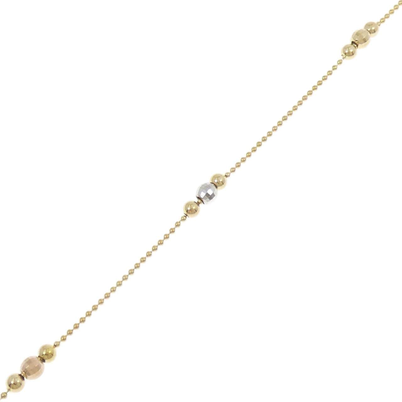 750スリーカラー ブレスレット