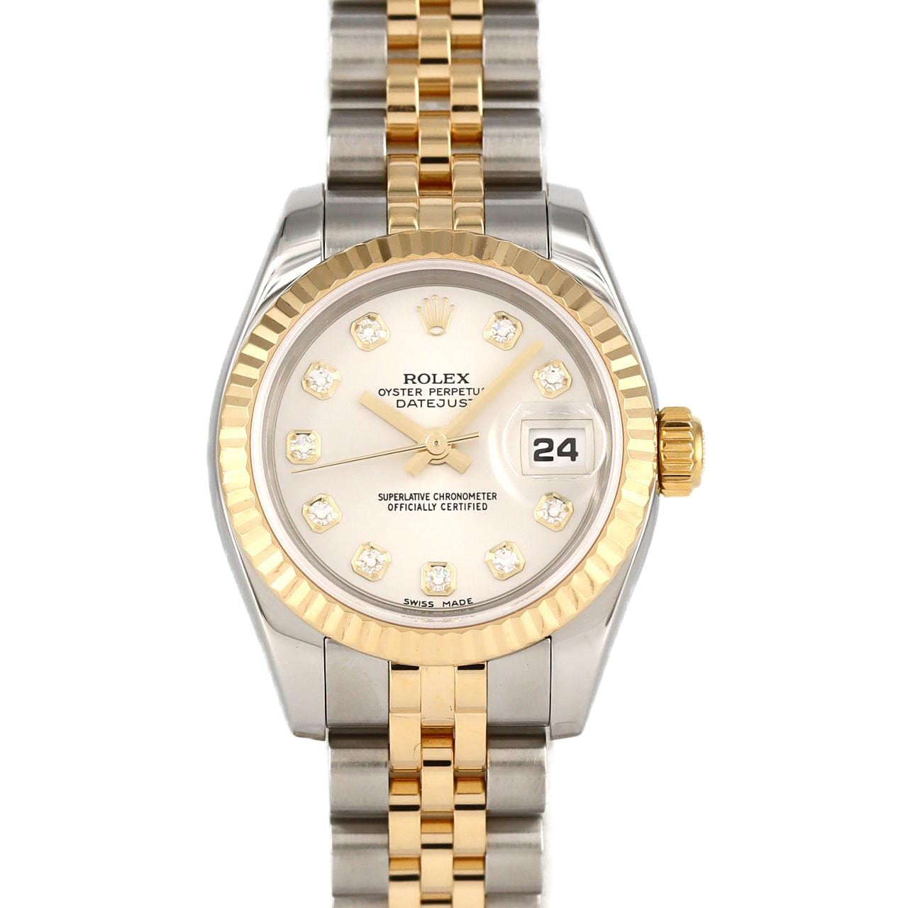 ROLEX Datejust 179173G SSxYG自動上弦F 編號