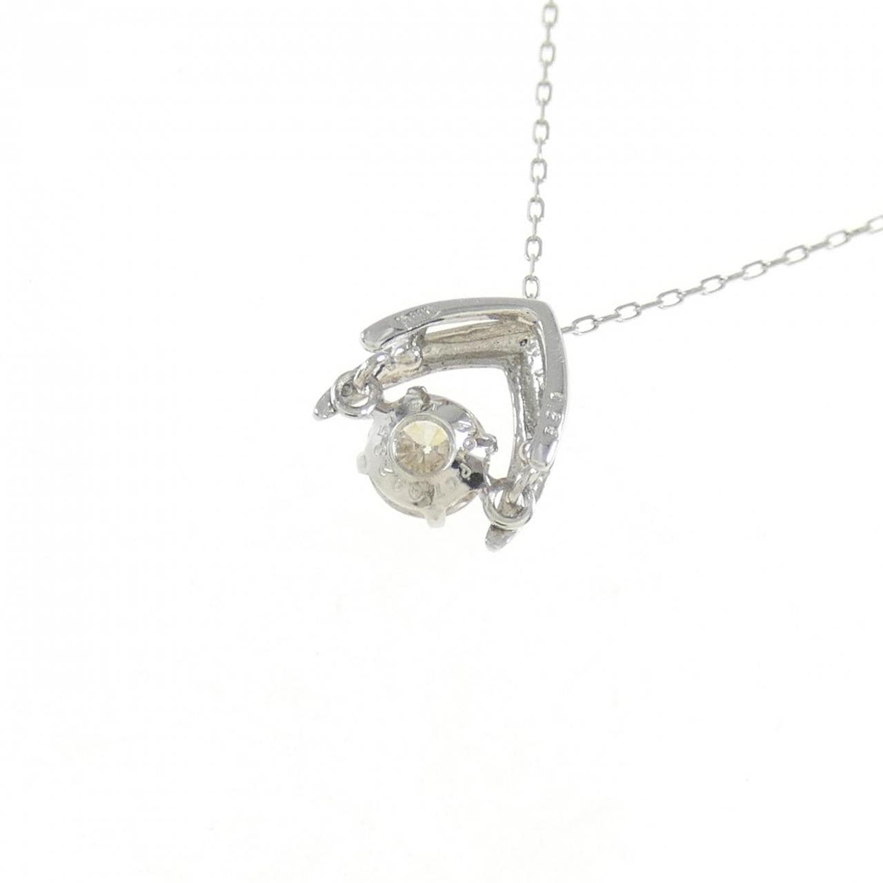 【新品】PT900 ダイヤモンド ネックレス 0.23CT