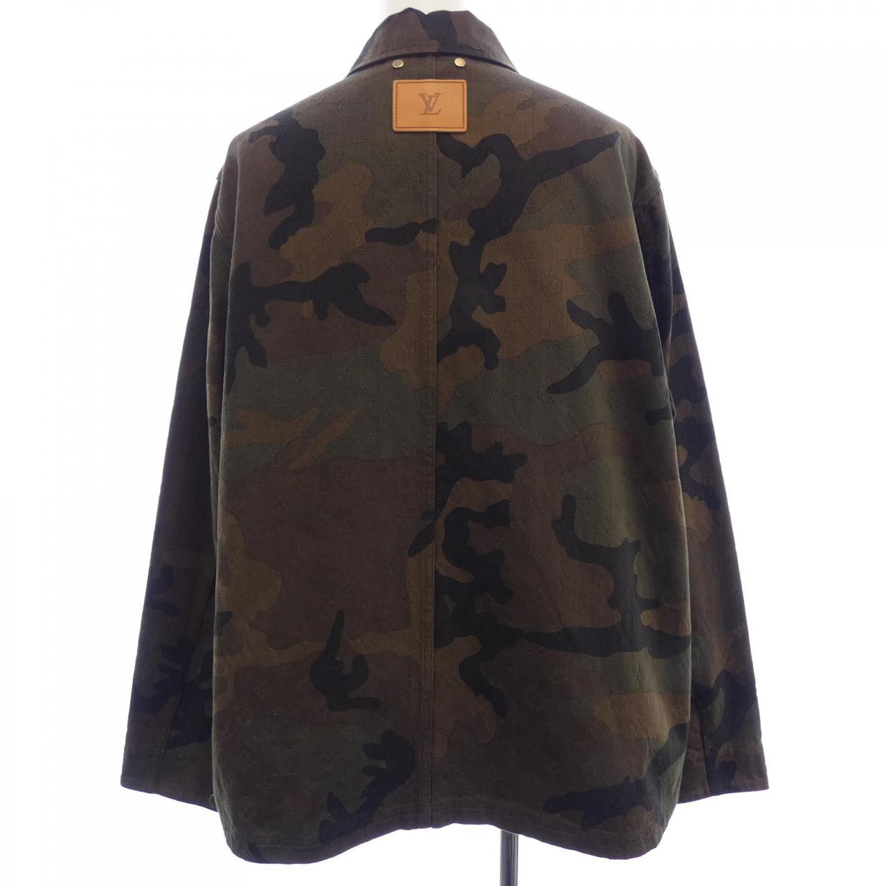 ルイヴィトン LOUIS VUITTON JACQUARD DENIM CHORE COAT HDK91WDSQ SUPREME ジャケット