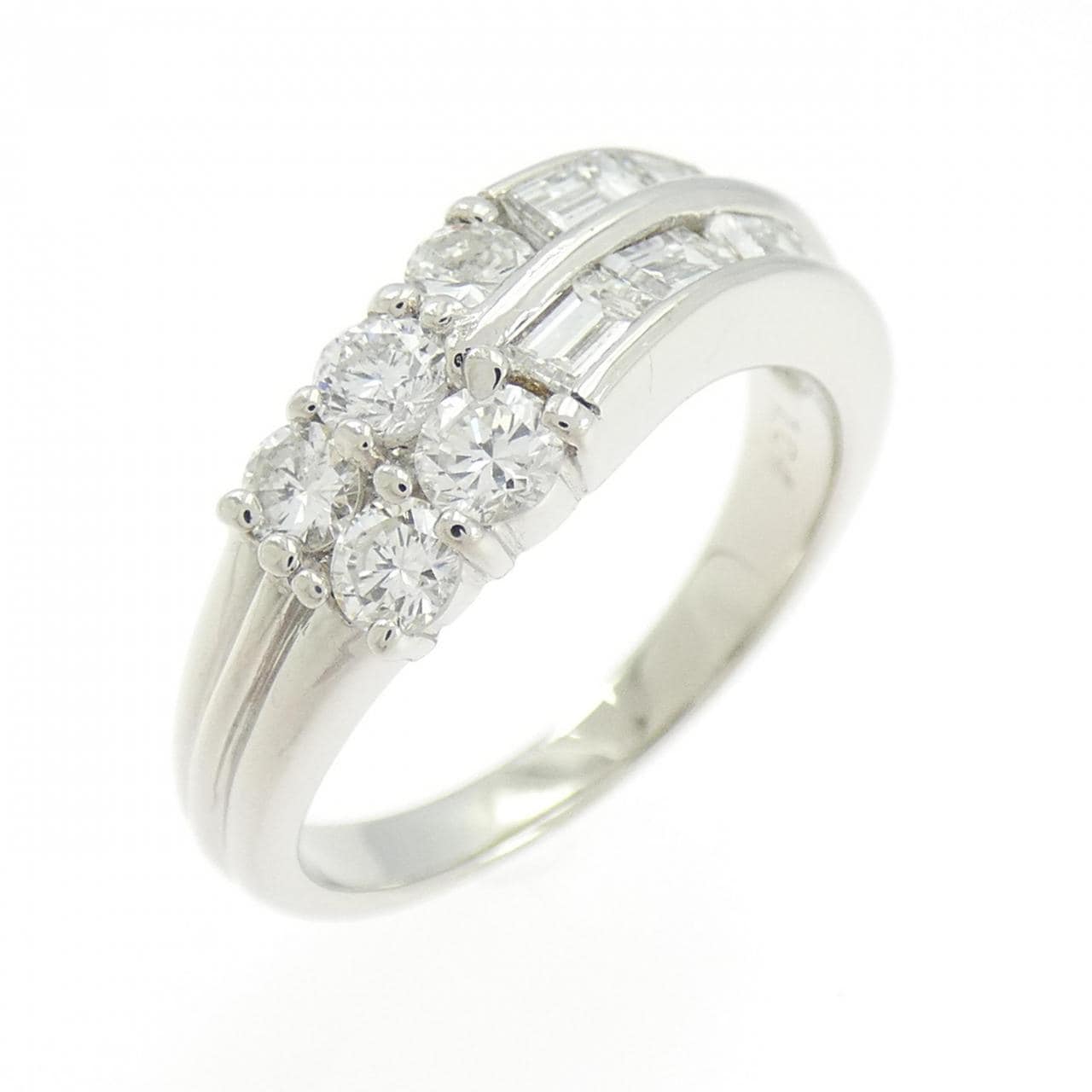 PT900 ダイヤモンド リング 1.04CT