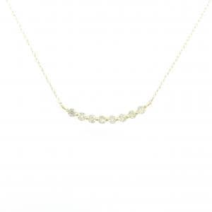 【新品】K18YG ダイヤモンド ネックレス 0.20CT