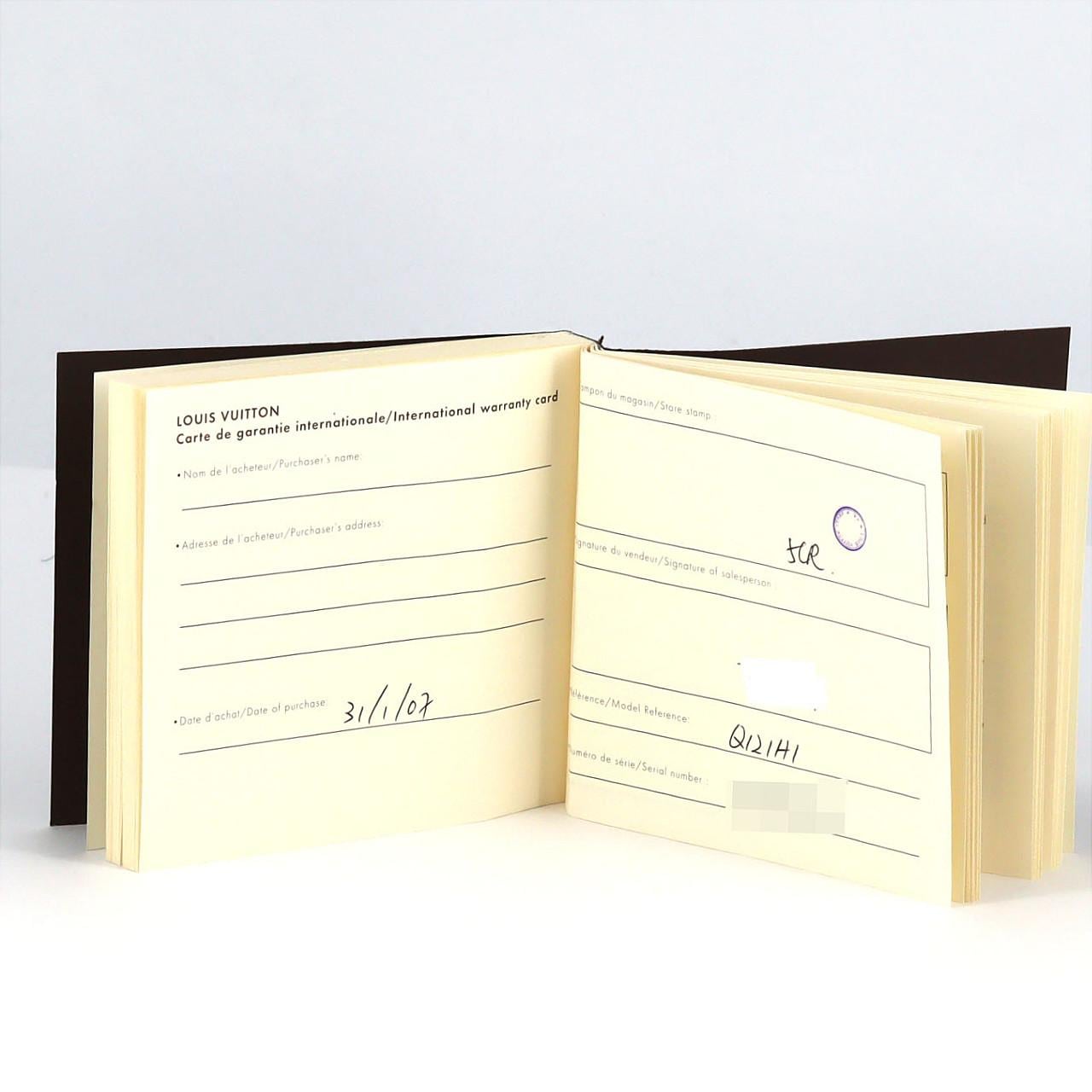 ルイヴィトン タンブール･12P Q121H SS クォーツ