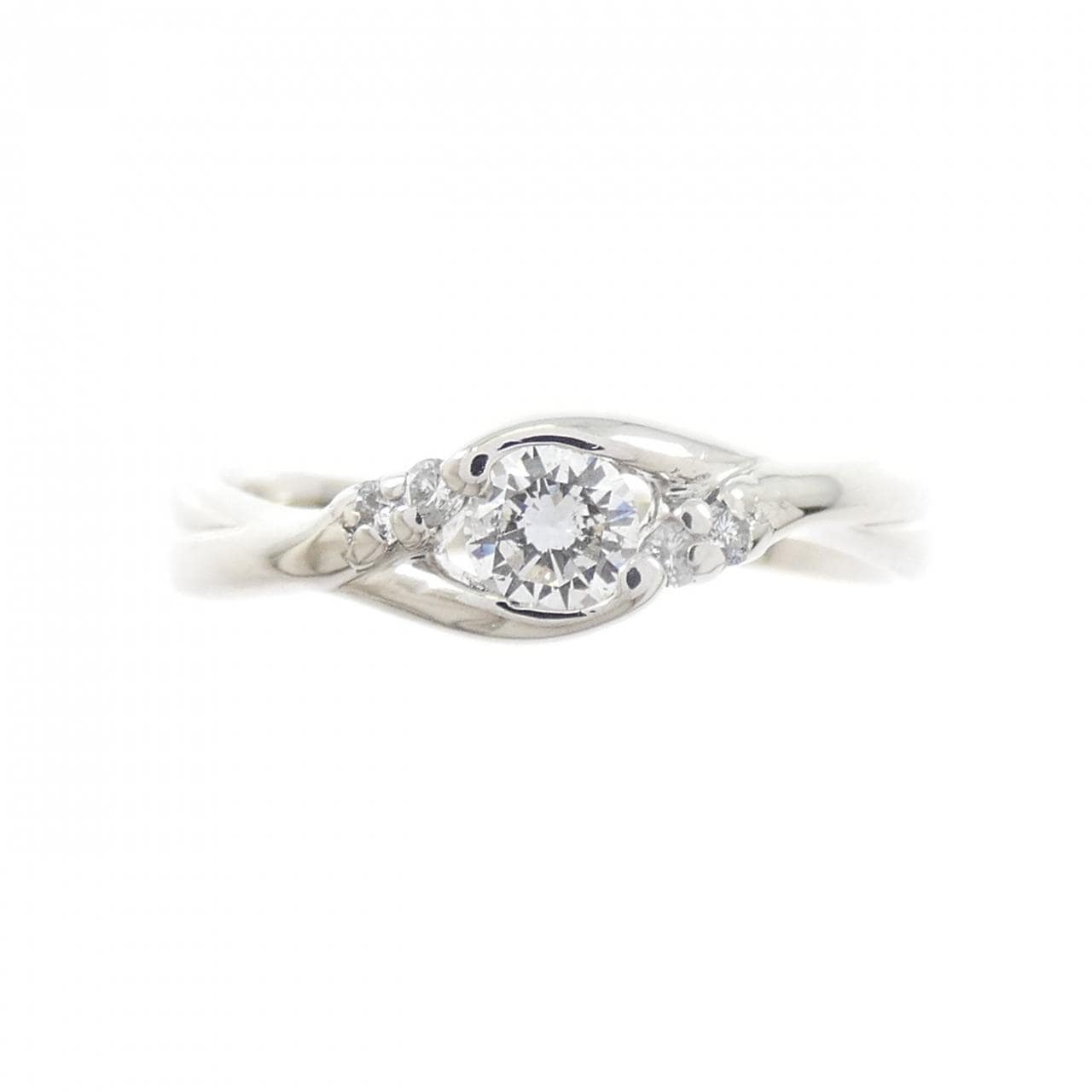 PT900 Diamond Ring 0.20CT