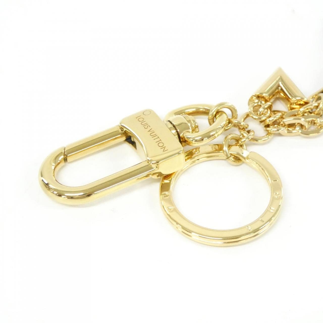 ルイヴィトン モノグラム キーホルダー ブルーミング フラワー M63084 キーリング
