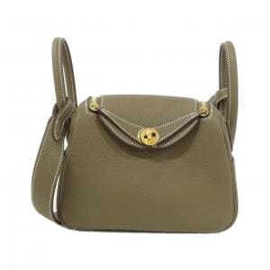 [未使用品] HERMES Lindy 2 MINI 085956CC 單肩包