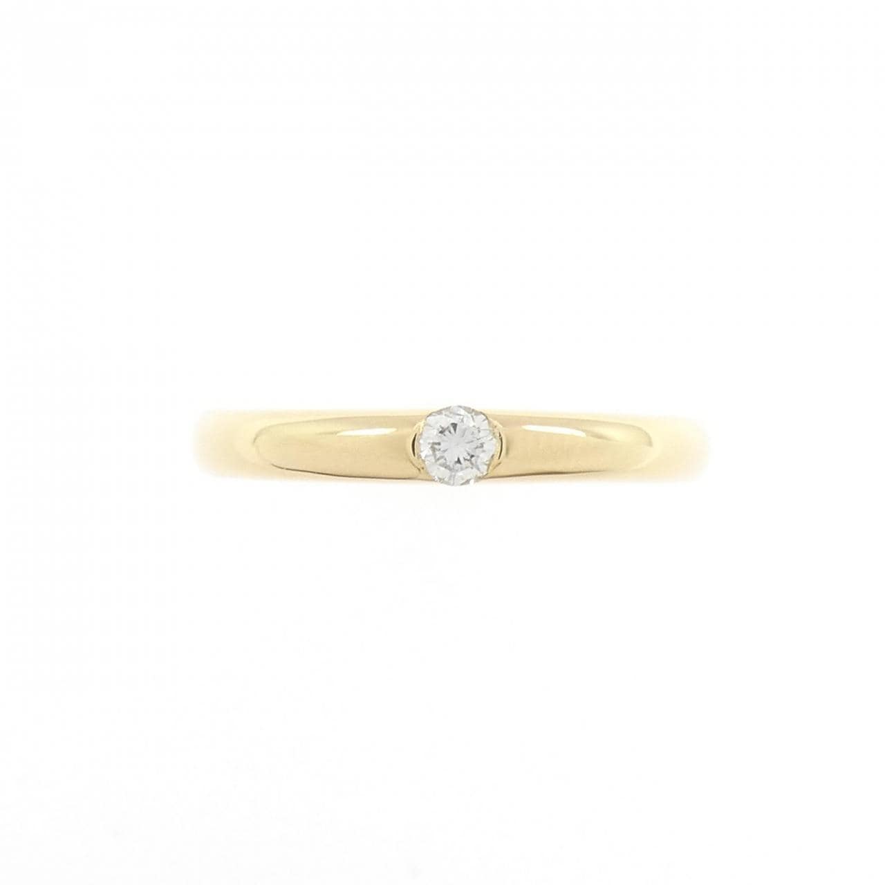 K18YG ダイヤモンド リング 0.07CT