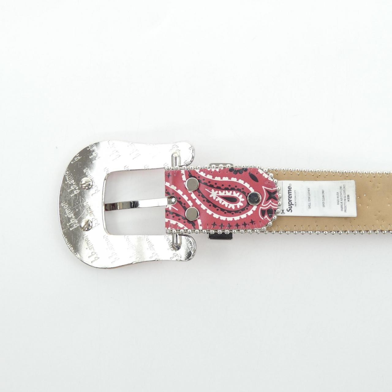 シュプリーム SUPREME B B SIMON BELT