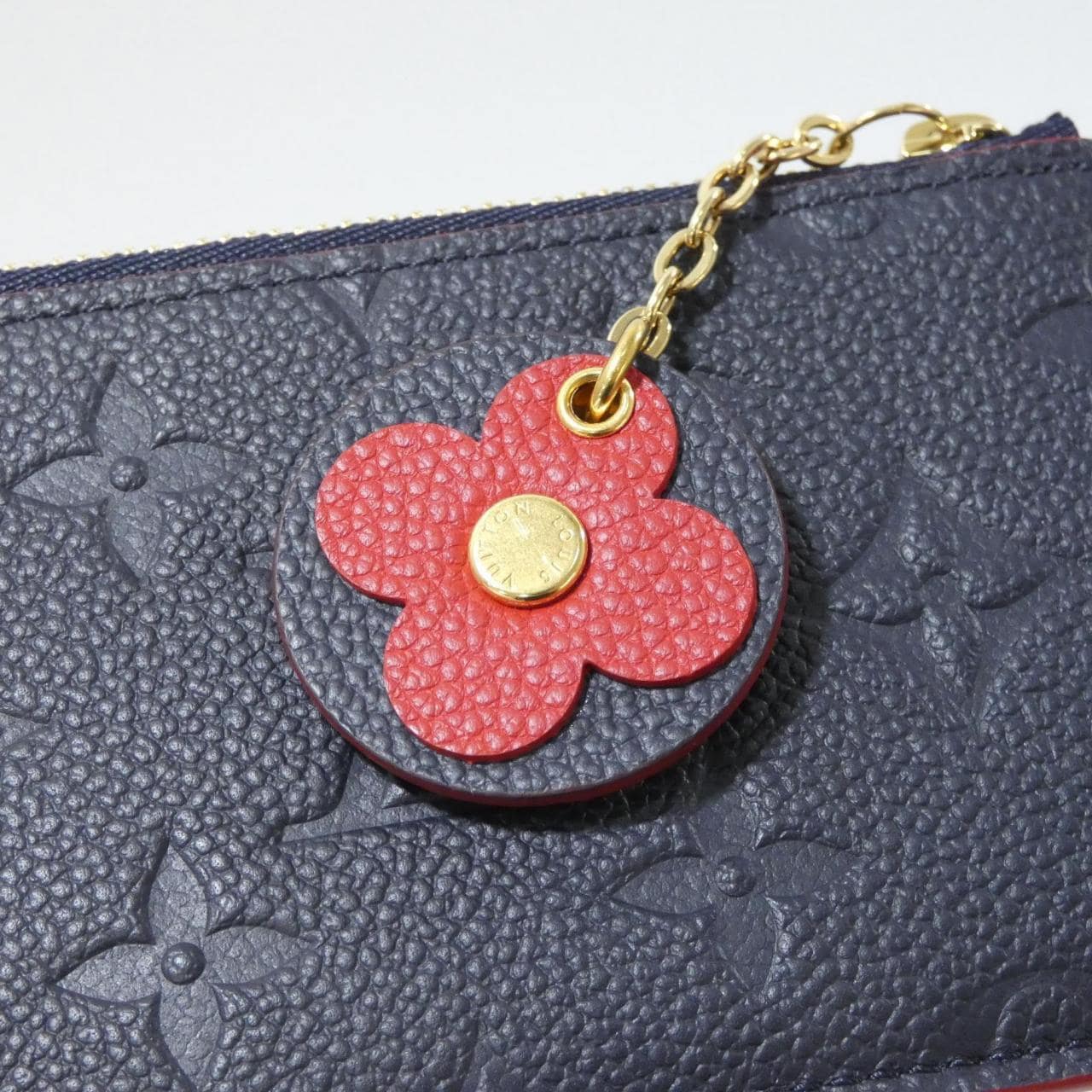 ルイヴィトン モノグラム アンプラント ポルト カルト ジップ M68338 コイン＆キーケース