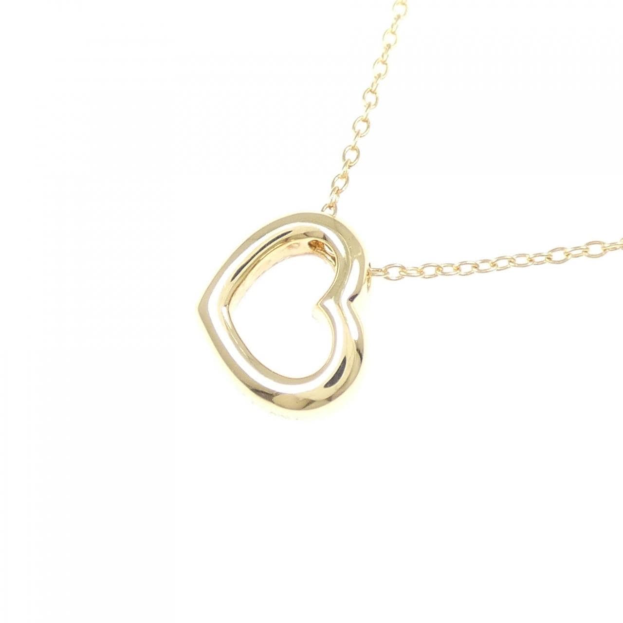 ポンテヴェキオ ハート サファイヤ ネックレス 0.15CT