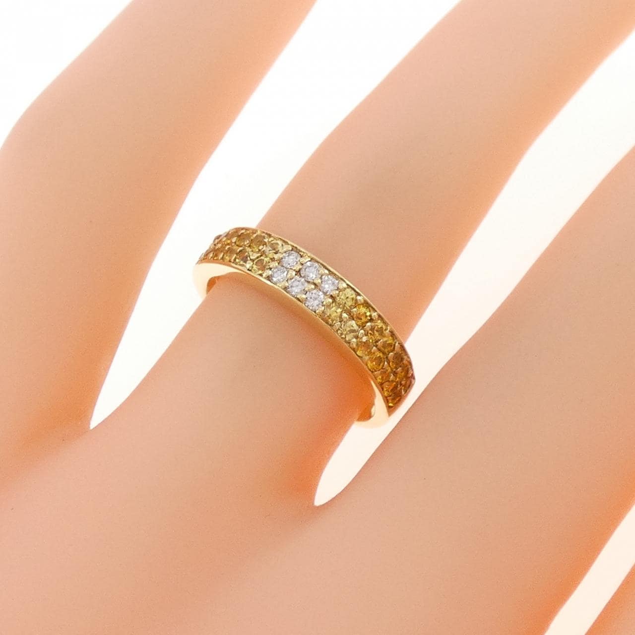 スタージュエリー サファイヤ リング 0.54CT