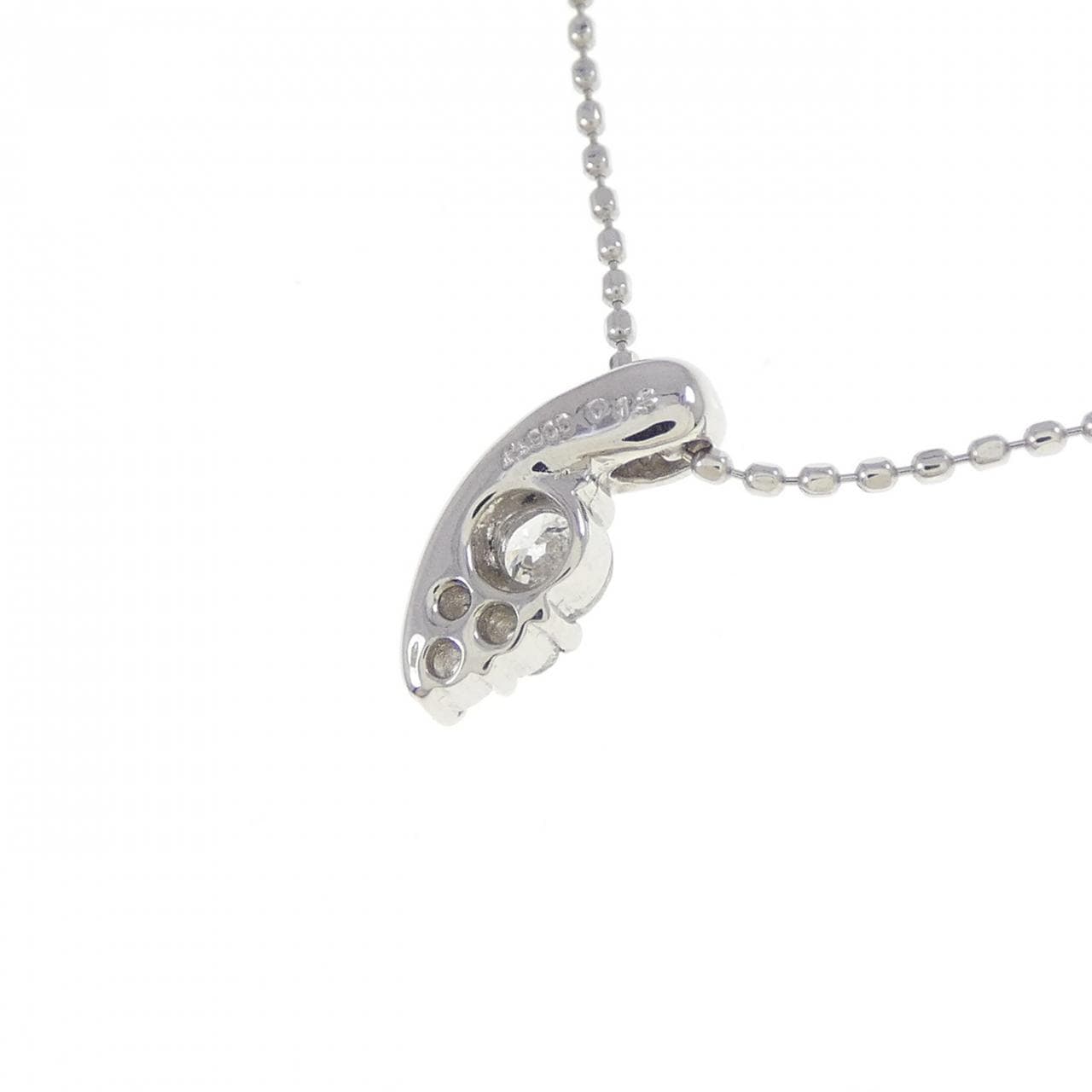 PT900/PT850 ダイヤモンド ネックレス 0.13CT