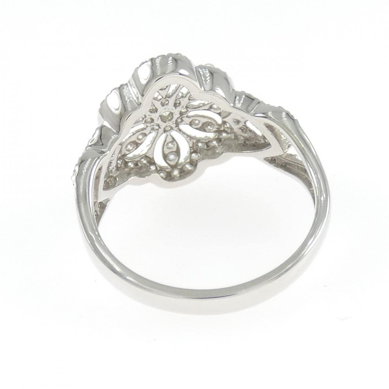 PT900花朵鑽石戒指0.50CT