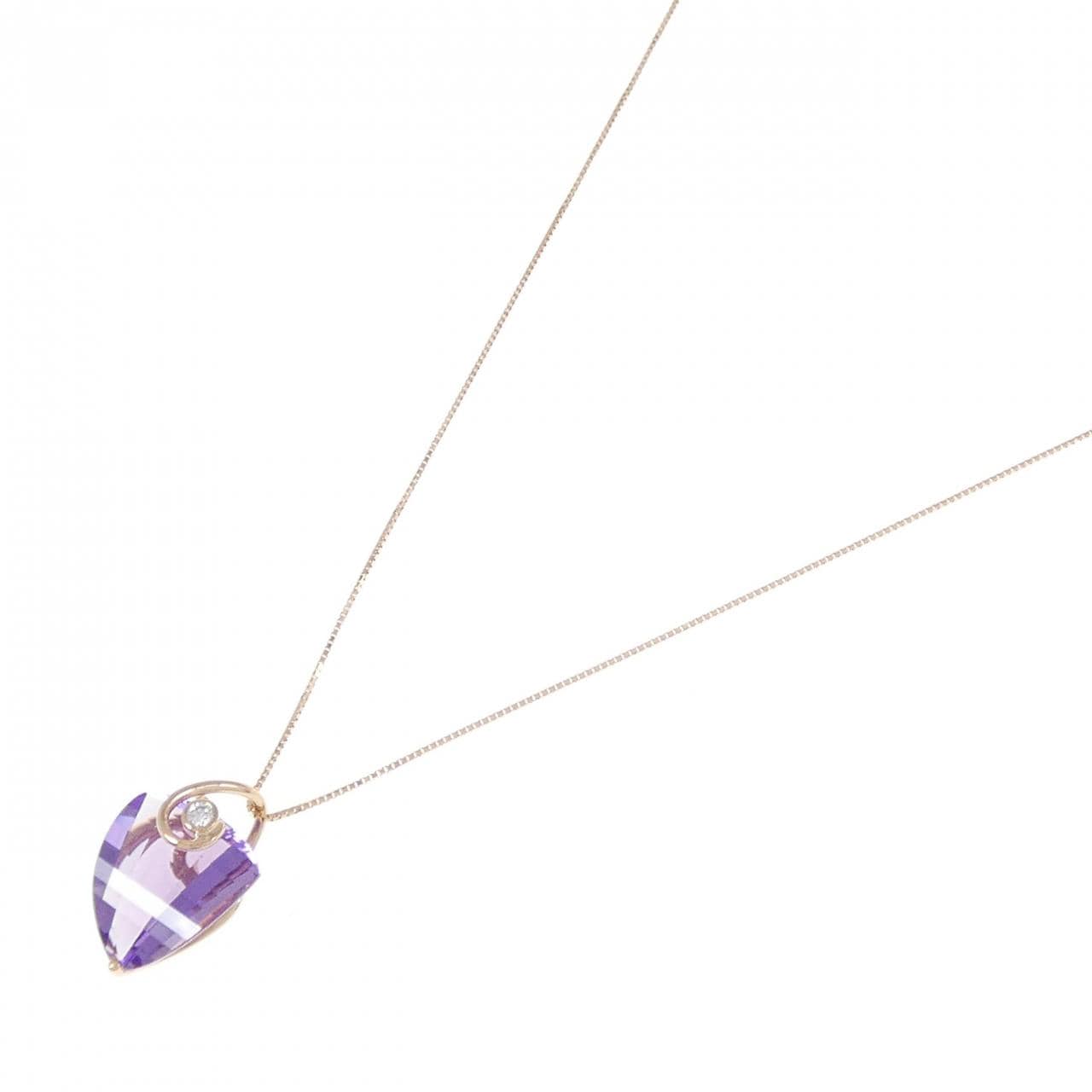 K14PG/K18PG Amethyst Necklace