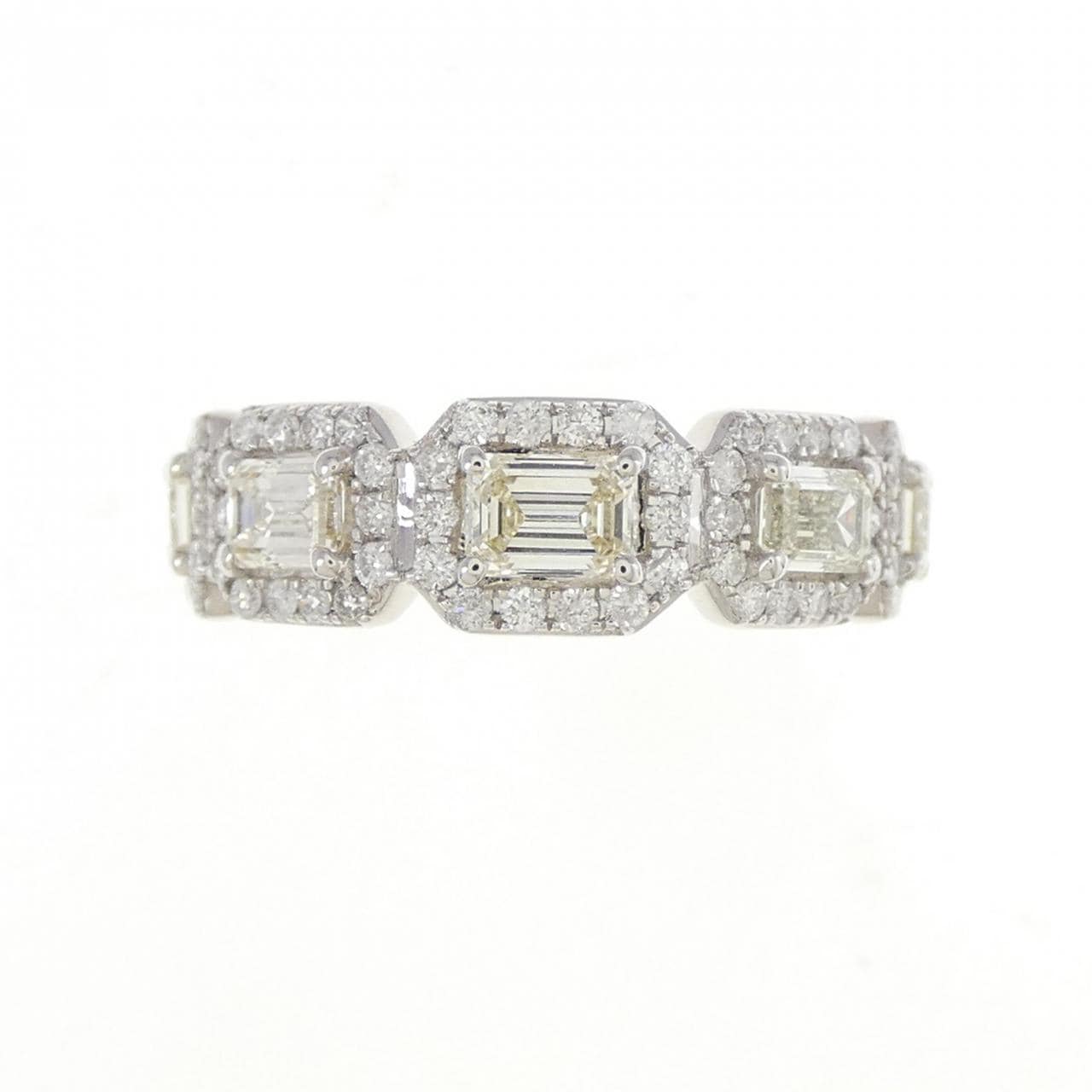 [BRAND NEW] K18WG Diamond Ring 0.43CT