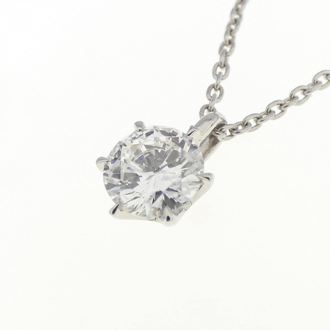 [Remake] PT Diamond Necklace 0.317CT D I1 VG