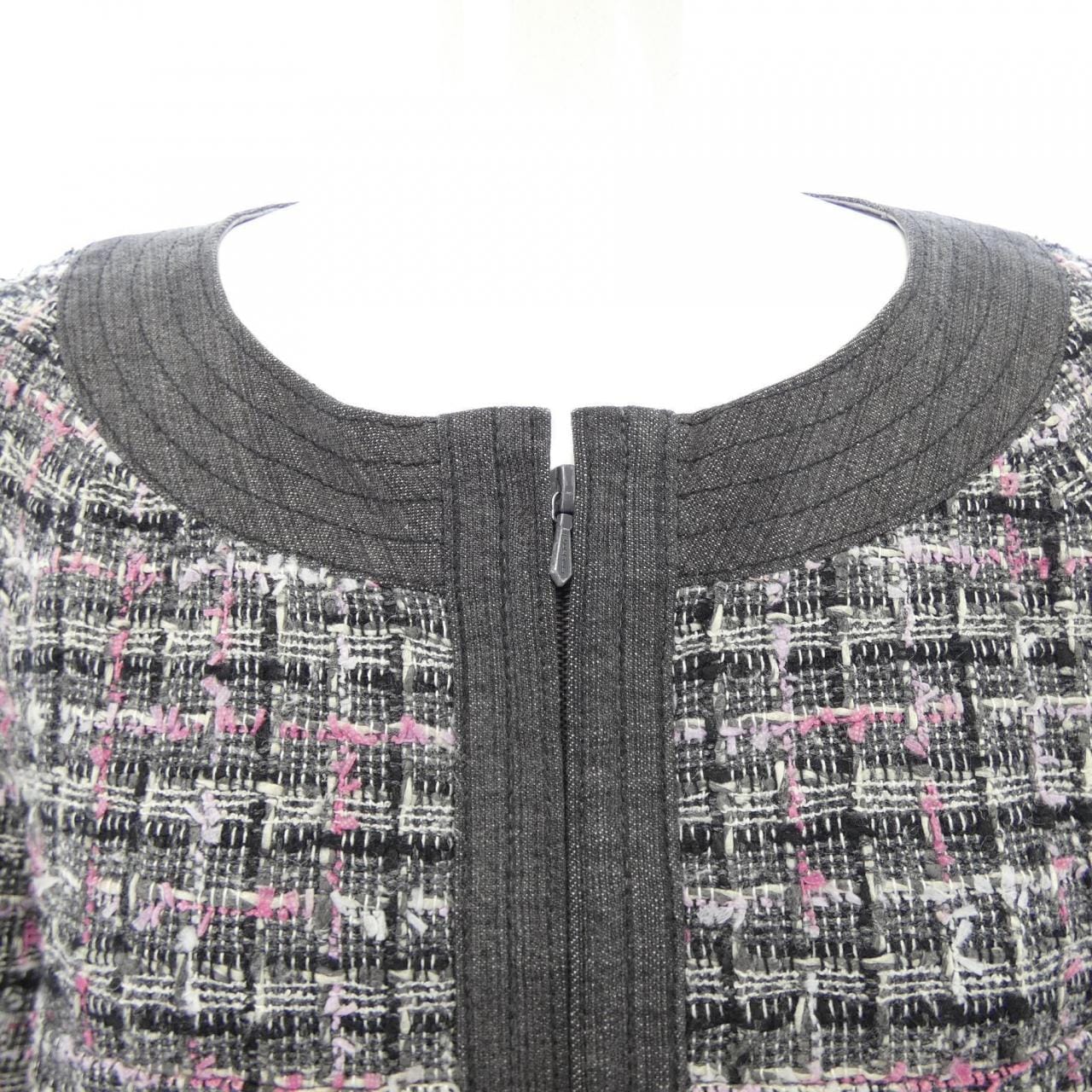 シャネル CHANEL ノーカラージャケット