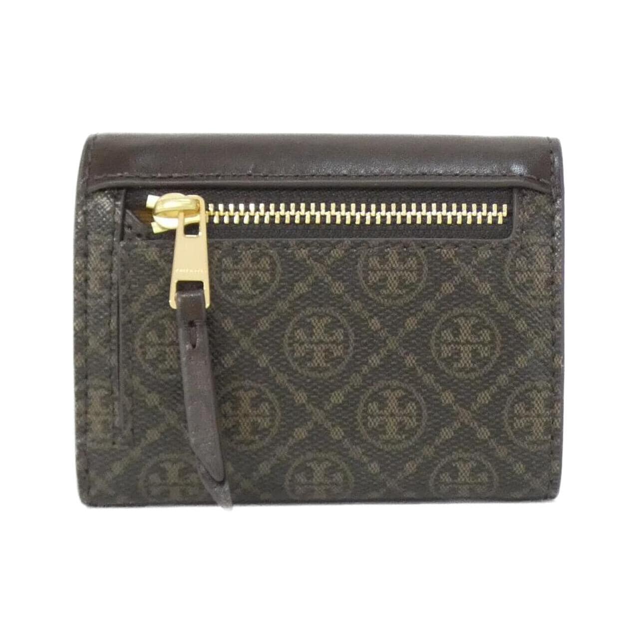 [BRAND NEW] TORY BURCH T Monogram Coated Canvas Small Envelope Wallet 165026