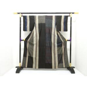 単衣　紬織　身丈Ｓ寸